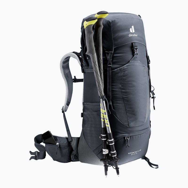 Moteriška žygio kuprinė deuter Aircontact Lite 35 + 10 l SL black/graphite 6