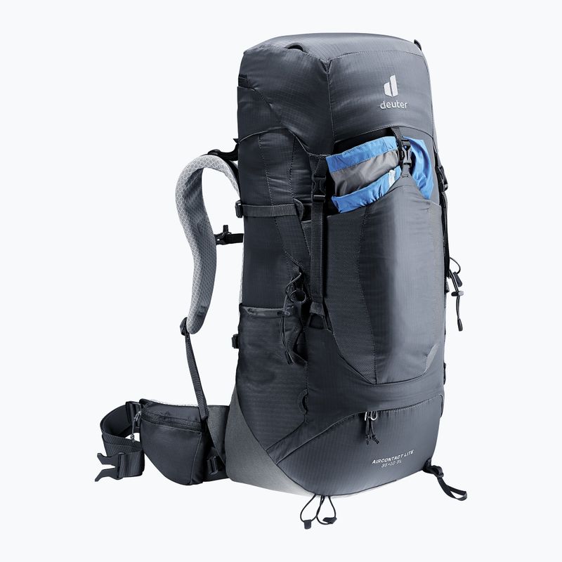 Moteriška žygio kuprinė deuter Aircontact Lite 35 + 10 l SL black/graphite 8