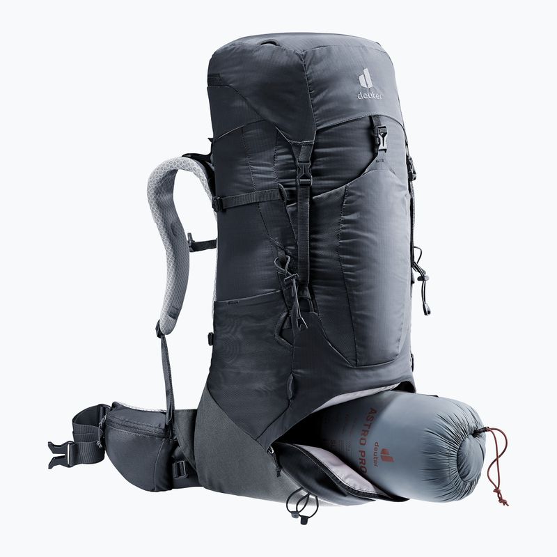 Moteriška žygio kuprinė deuter Aircontact Lite 35 + 10 l SL black/graphite 9