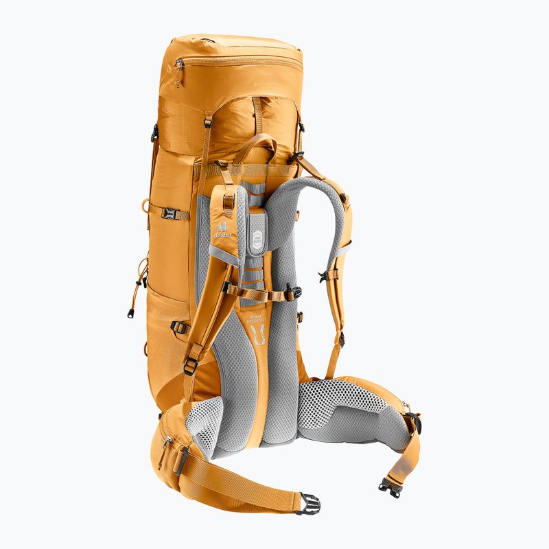 Žygio kuprinė deuter Aircontact Lite 40 + 10 l amber-maple 12