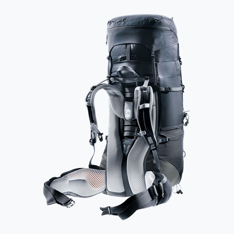 Moteriška žygio kuprinė deuter Aircontact Lite 45 + 10 l SL black/graphite 11