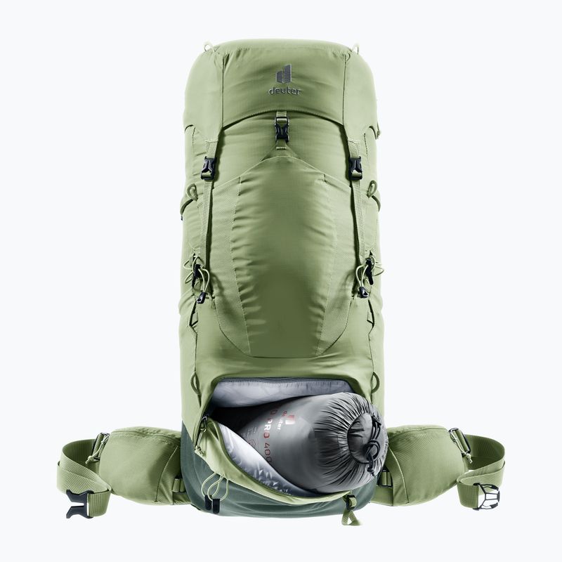 Moteriška žygio kuprinė deuter Aircontact Lite 45 + 10 SL grove/ivy 10