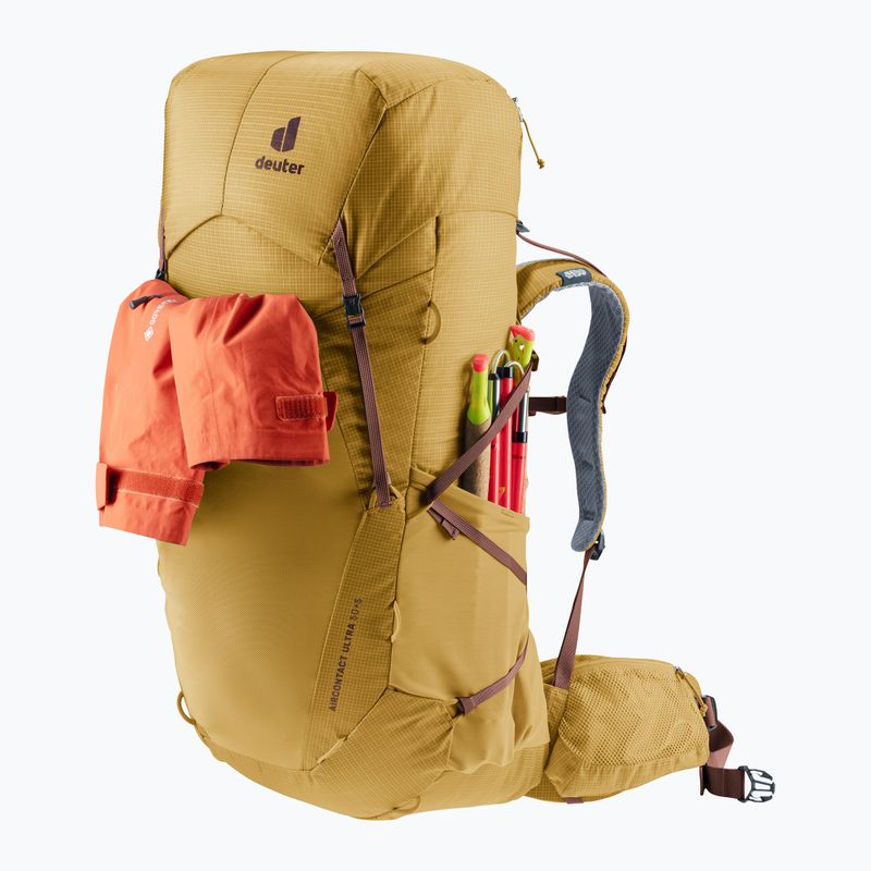 Deuter Aircontact Ultra 50 + 5 l savanna-raisin trekingo kuprinė 6