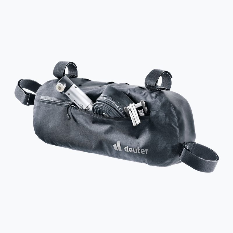 Dviračio krepšys ant rėmo deuter Cabezon FB 4 l black 2