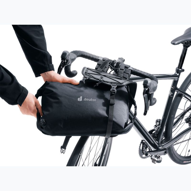 Dviračio krepšys ant vairo deuter Cabezon HB 14 l black 5
