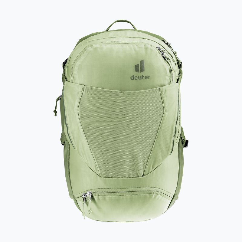 Moteriška dviračio kuprinė deuter Trans Alpine 22 l SL mineral/grove