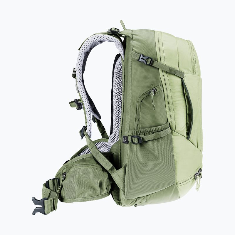 Moteriška dviračio kuprinė deuter Trans Alpine 22 l SL mineral/grove 6