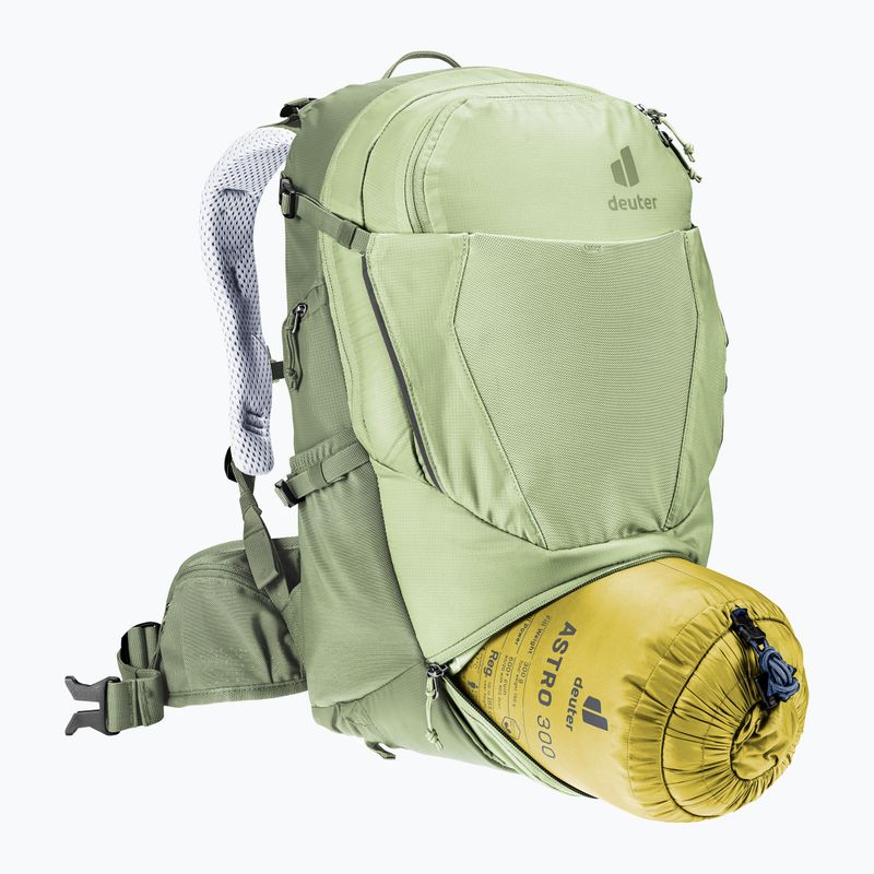 Moteriška dviračio kuprinė deuter Trans Alpine 22 l SL mineral/grove 10
