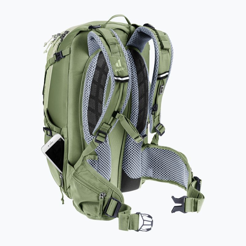 Moteriška dviračio kuprinė deuter Trans Alpine 22 l SL mineral/grove 13