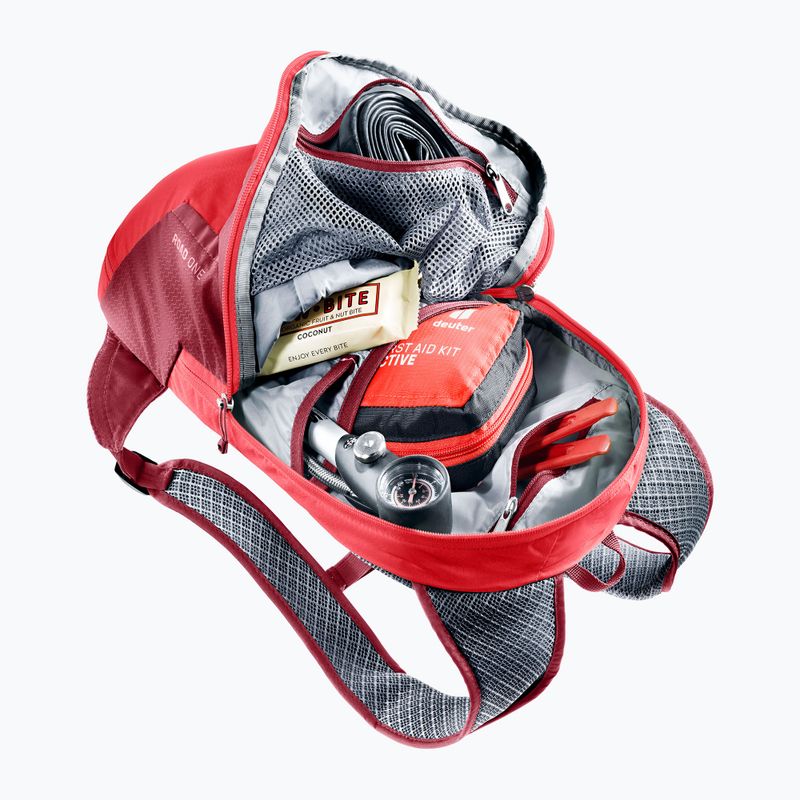 Dviračio kuprinė deuter Road One 5 l cherry/masala 4