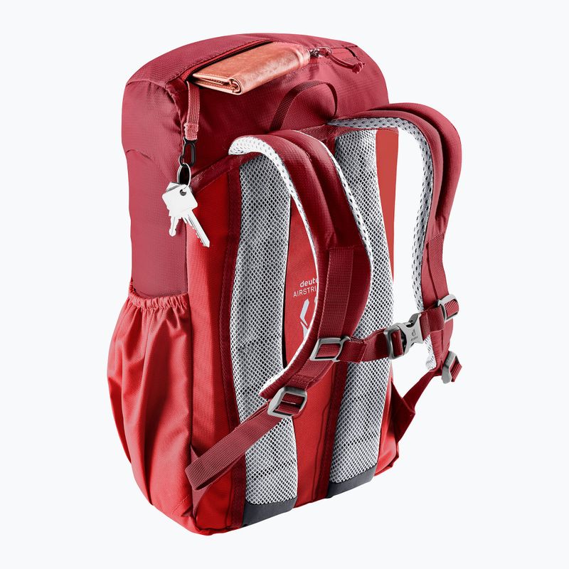 Vaikiška turistinė kuprinė deuter Junior 18 l masala/cherry 9
