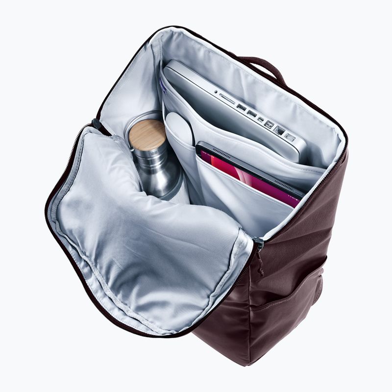 Miesto kuprinė deuter Stockholm LTD 22 l aubergine 8