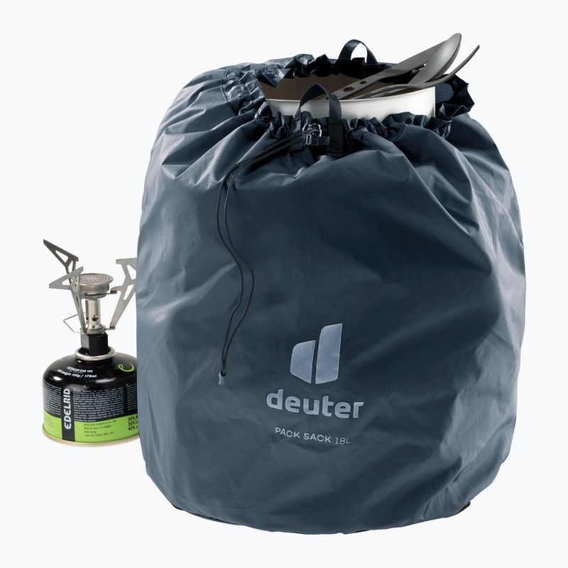 Vandeniui atsparus maišas deuter Pack Sack 18 l black 2