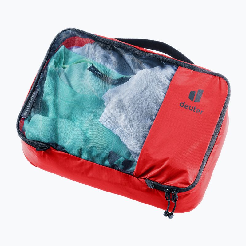 Kelioninis organizatorius deuter Mesh Zip 3 l cherry
