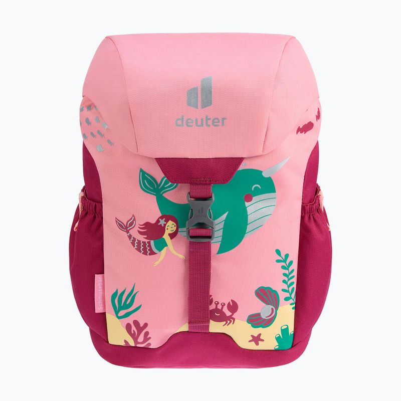 Vaikiška kuprinė deuter Schmusebär 8 l blossom/raspberry