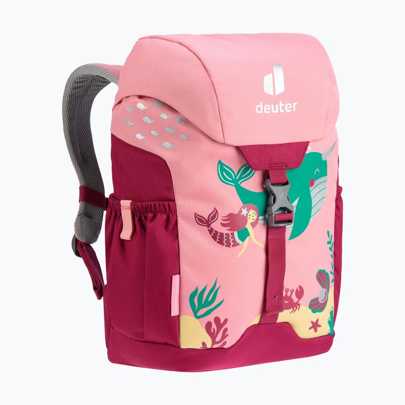 Vaikiška kuprinė deuter Schmusebär 8 l blossom/raspberry 2