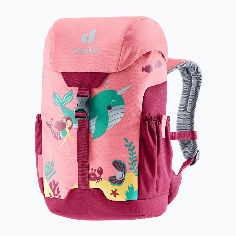 Vaikiška kuprinė deuter Schmusebär 8 l blossom/raspberry 4