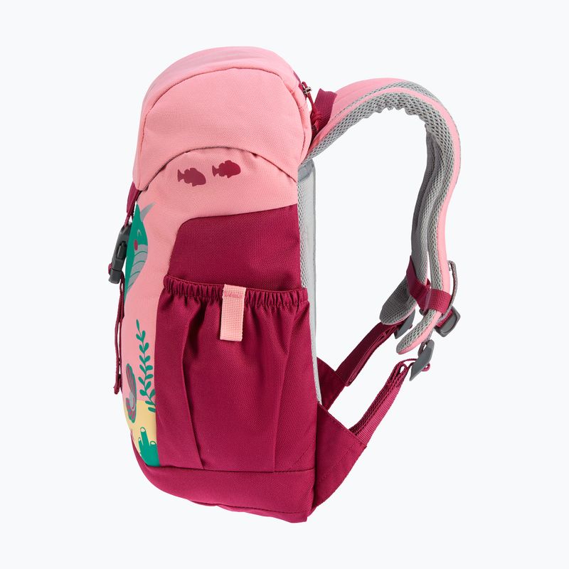 Vaikiška kuprinė deuter Schmusebär 8 l blossom/raspberry 7