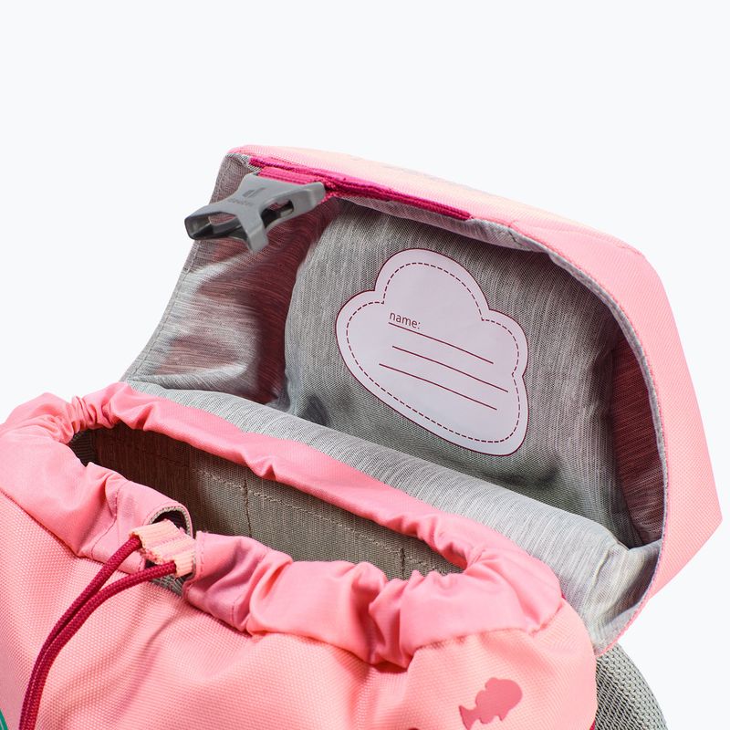 Vaikiška kuprinė deuter Schmusebär 8 l blossom/raspberry 9
