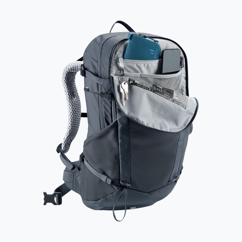 Moteriška turistinė kuprinė deuter Futura 21 l SL black 10
