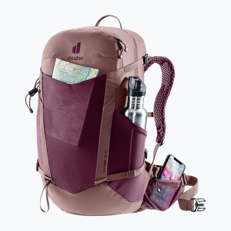 Turistinė kuprinė deuter Futura 25 l SL cassis/ashrose 6