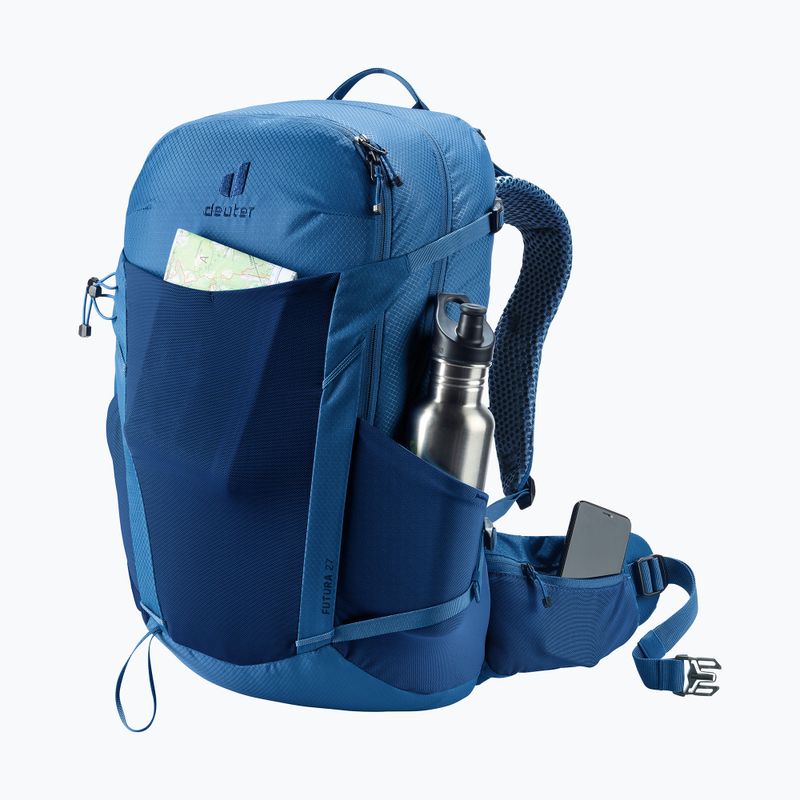 Turistinė kuprinė deuter Futura 27 l nightblue/baltic 10