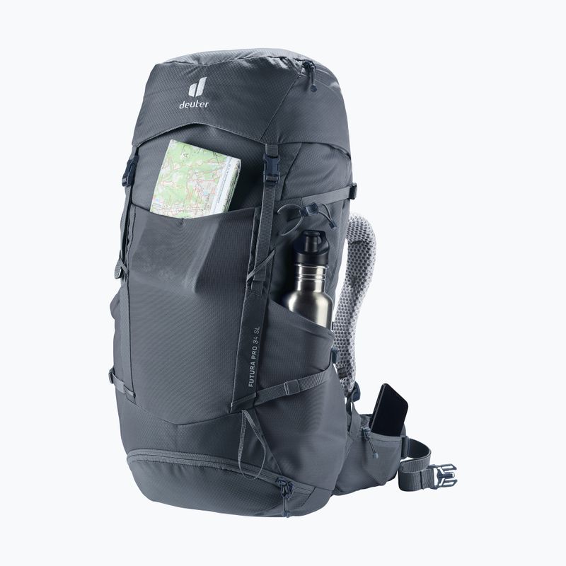 Moteriška žygio kuprinė deuter Futura Pro 34 l SL black 9