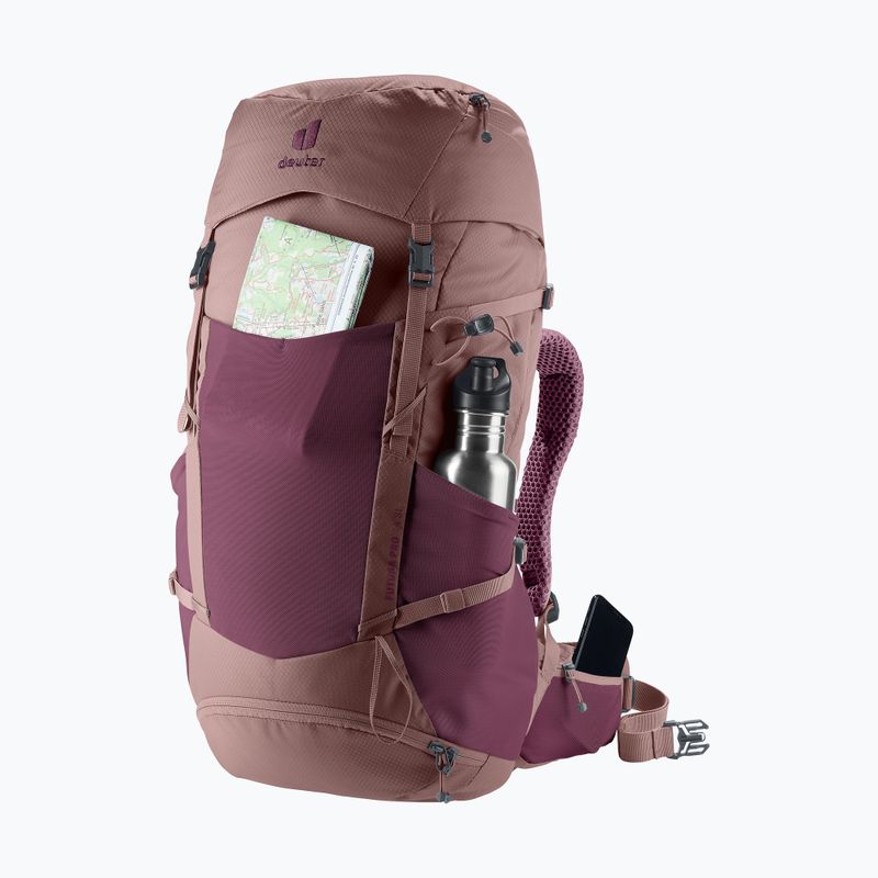 Žygio kuprinė deuter Futura Pro 34 l SL cassis/ashrose 9