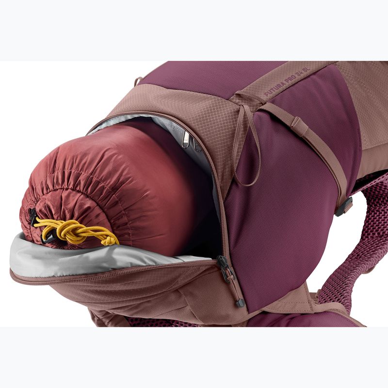 Žygio kuprinė deuter Futura Pro 34 l SL cassis/ashrose 12
