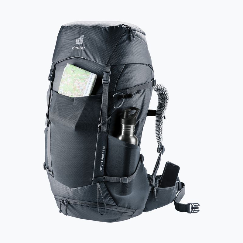 Žygio kuprinė deuter Futura Pro 38 l SL black 8