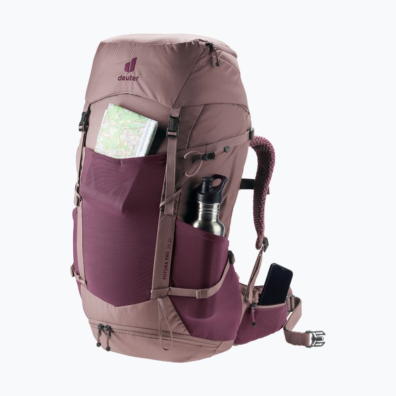 Žygio kuprinė deuter Futura Pro 38 l SL cassis/ashrose 9