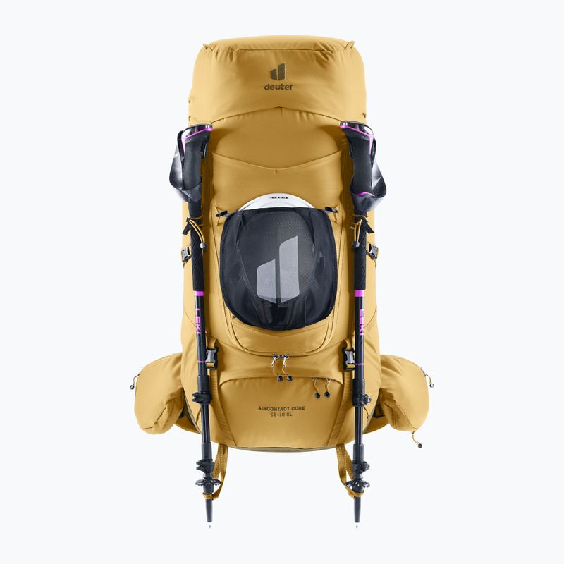Moteriška žygio kuprinė deuter Aircontact Core 55 + 10 l SL savanna/nori 6