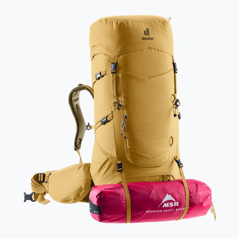 Moteriška žygio kuprinė deuter Aircontact Core 55 + 10 l SL savanna/nori 7