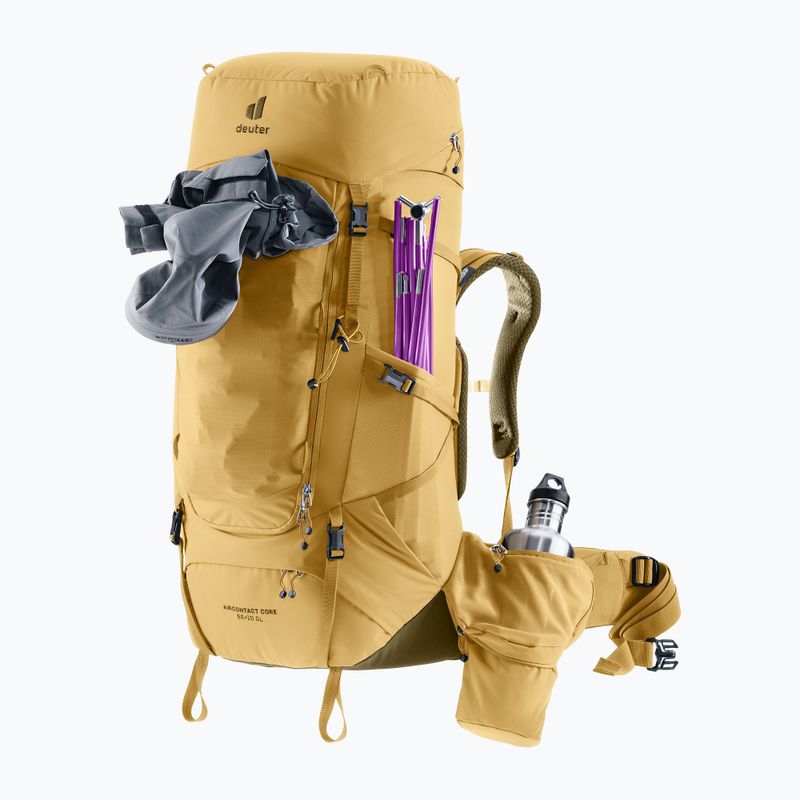 Žygio kuprinė deuter Aircontact Core 55 + 10 l SL savanna/nori 8