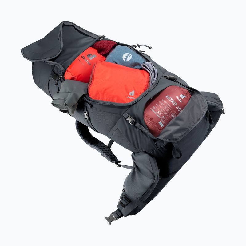 Žygio kuprinė deuter Aircontact Core 60 + 10 l black 11