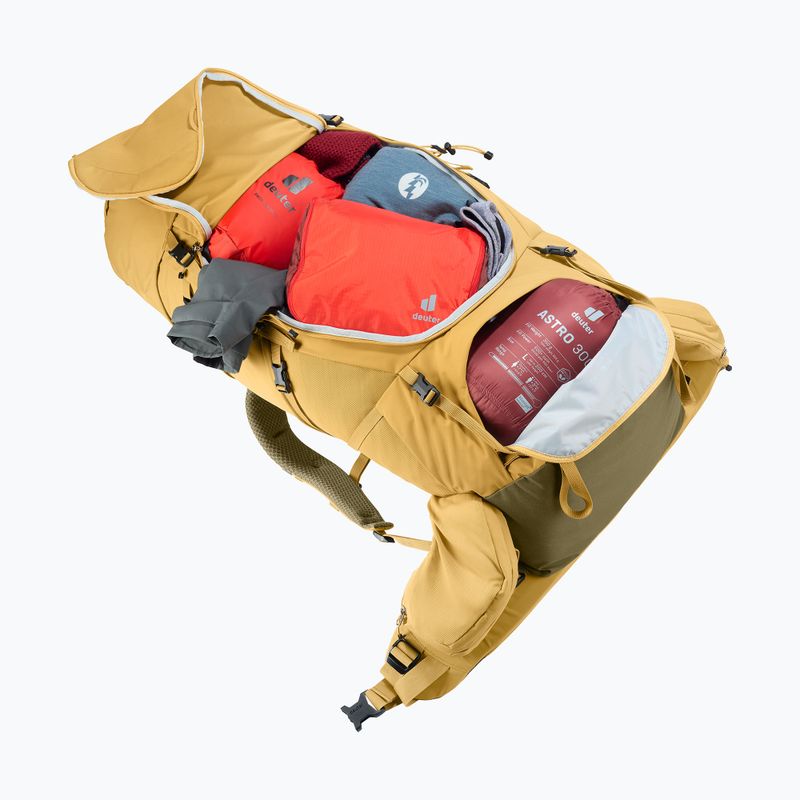 Žygio kuprinė deuter Aircontact Core 60 + 10 l savanna/nori 10