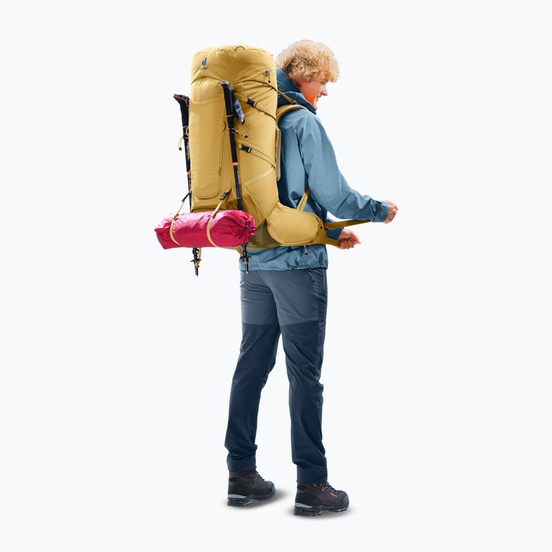 Žygio kuprinė deuter Aircontact Core 60 + 10 l savanna/nori 14