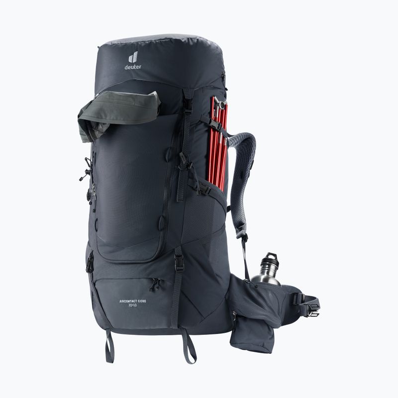 Žygio kuprinė deuter Aircontact Core 70 + 10 l black 9