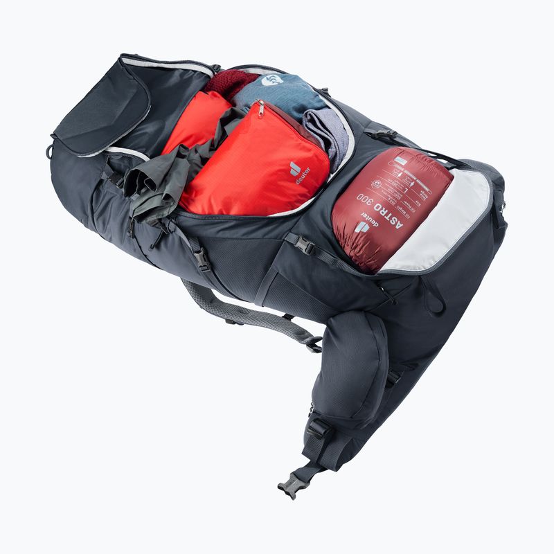 Žygio kuprinė deuter Aircontact Core 70 + 10 l black 12