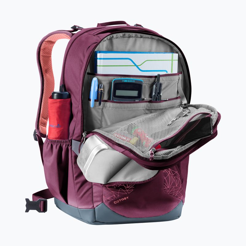 Miesto kuprinė deuter Cotogy 28 l cassis/dahlia 10