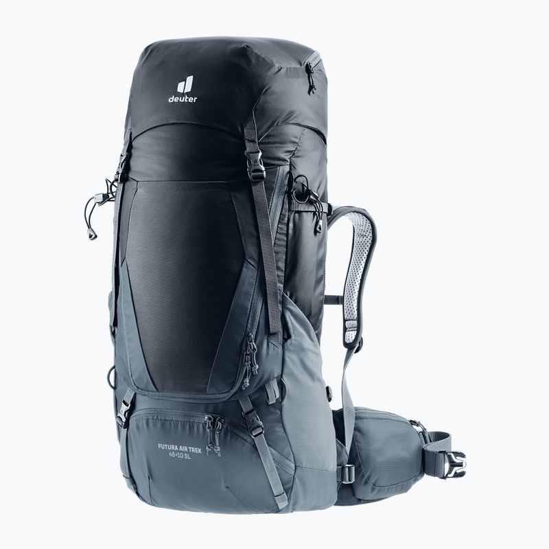 Žygio kuprinė deuter Aircontact Lite 40 + 10 l black/graphite 2