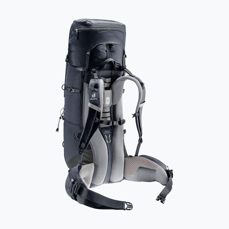Žygio kuprinė deuter Aircontact Lite 40 + 10 l black/graphite 10