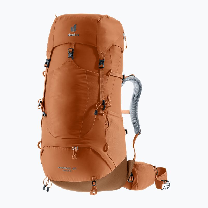 Moteriška žygio kuprinė deuter Aircontact Lite 45 + 10 l SL pecan/mocha 2