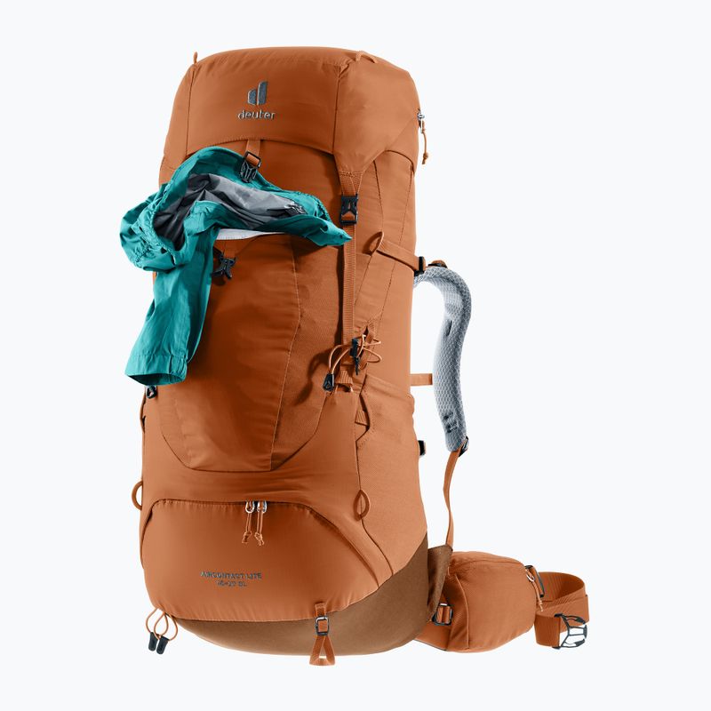 Moteriška žygio kuprinė deuter Aircontact Lite 45 + 10 l SL pecan/mocha 8