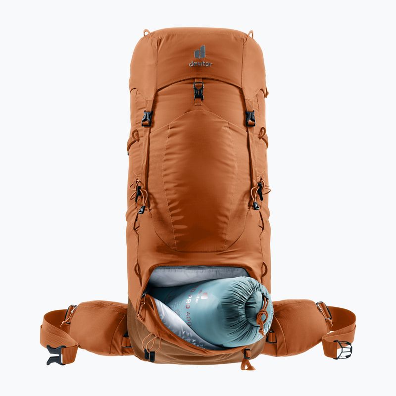 Moteriška žygio kuprinė deuter Aircontact Lite 45 + 10 l SL pecan/mocha 9