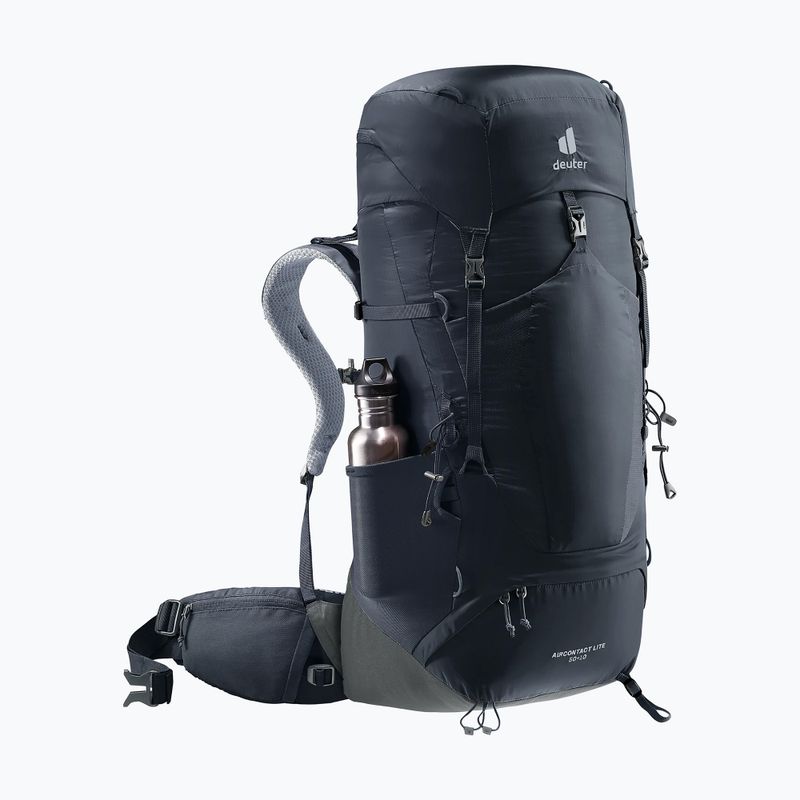 Žygio kuprinė deuter Aircontact Lite 50 + 10 l black/graphite 10