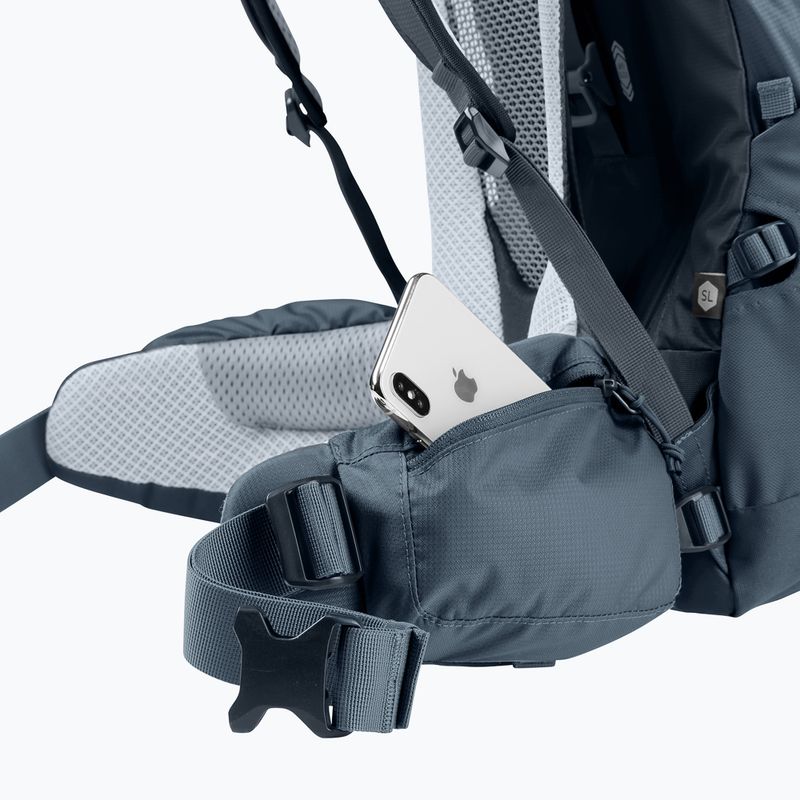 Žygio kuprinė deuter Aircontact Lite 50 + 10 l black/graphite 12