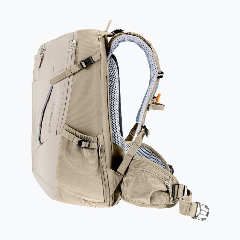 Moteriška dviračio kuprinė deuter Trans Alpine 22 l SL alu/greystone 6