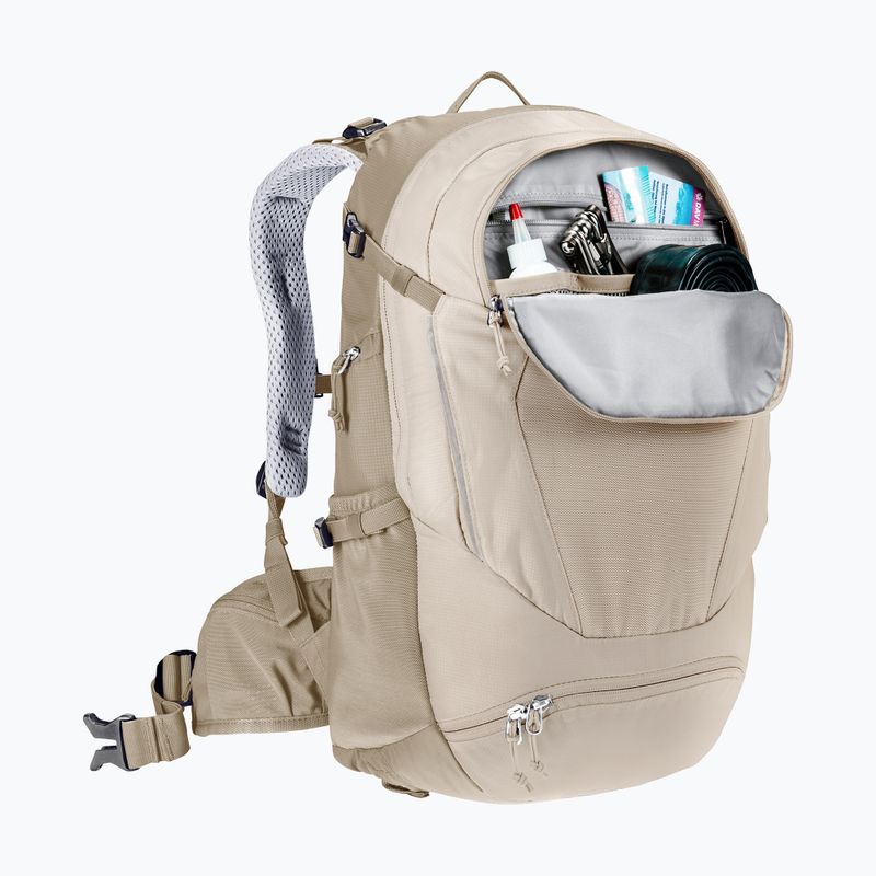 Moteriška dviračio kuprinė deuter Trans Alpine 22 l SL alu/greystone 8