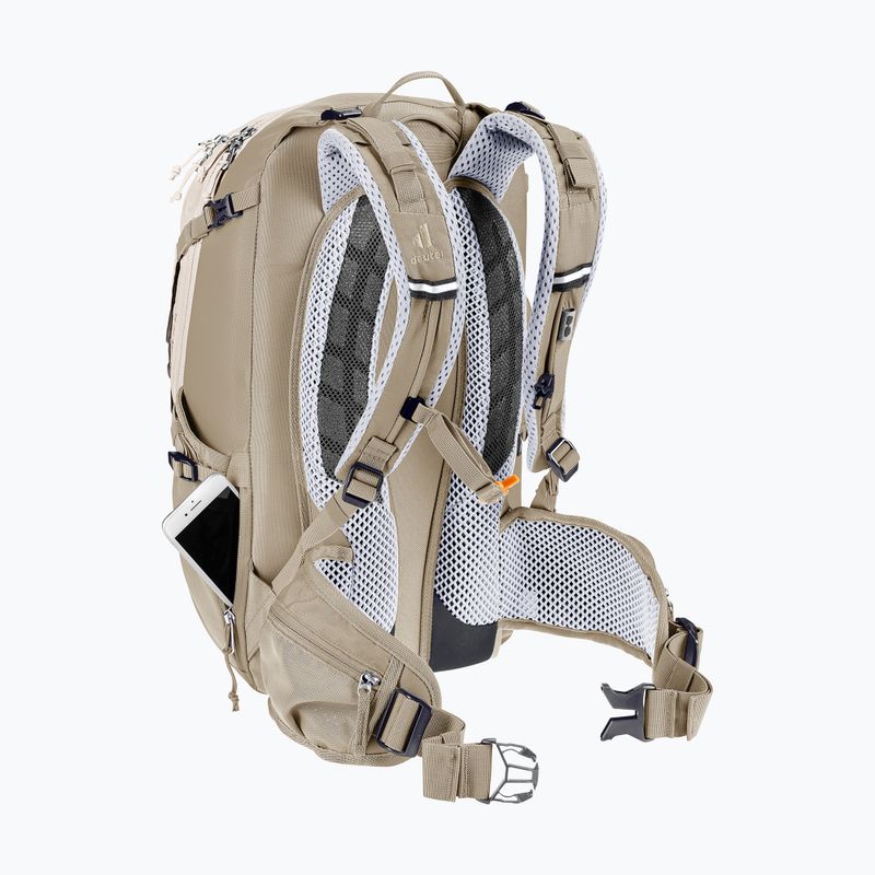 Moteriška dviračio kuprinė deuter Trans Alpine 22 l SL alu/greystone 12